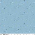 Stars Blue Flannel- I Love You to the Moon