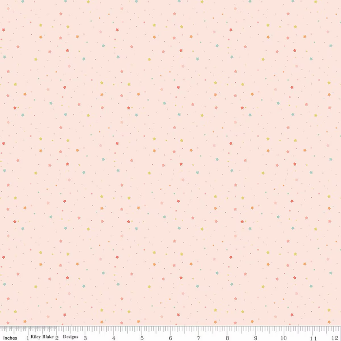 Stars Blush Flannel- I Love You to the Moon
