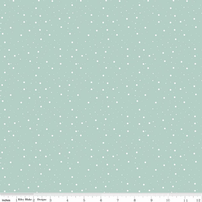 Stars Powder Flannel- I Love You to the Moon