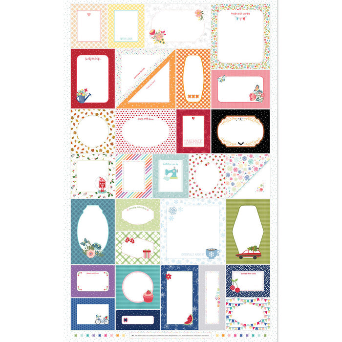 Stitched with Love Label Panel