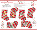Stocking Panel- Christmas at Pooh Corner