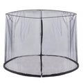 Straight Sunshade Net Cover Black Water Pipe Mosquito Net