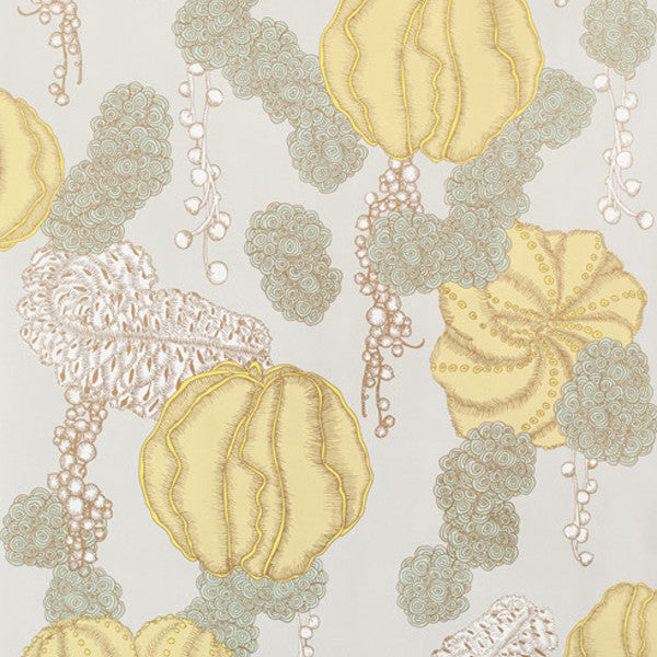 Succulent Grey Wallcovering