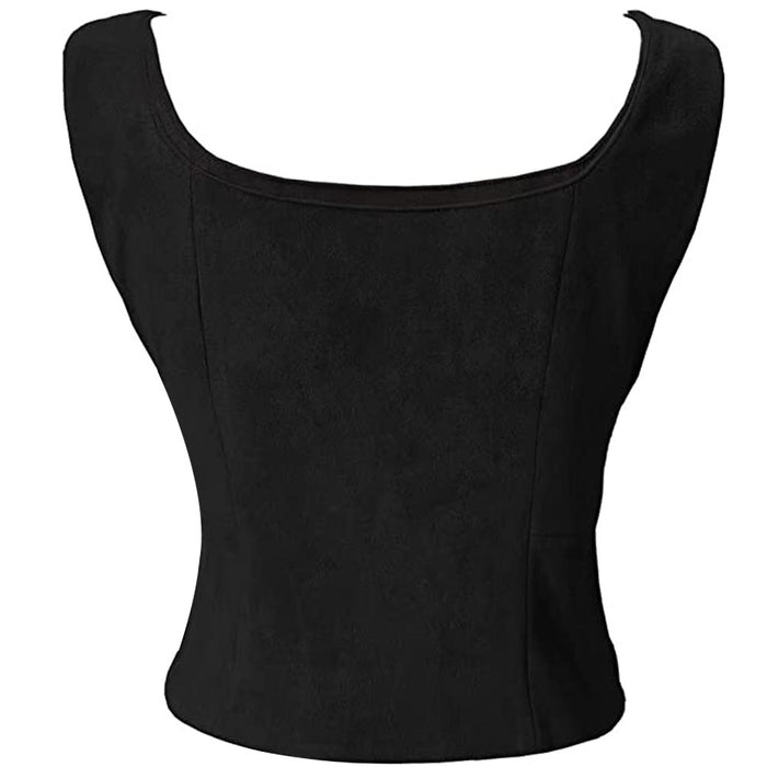 Suede Viking Halloween Vest