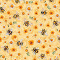 Sunflowers and Bumble Bees Melon- Sunflower Serenade