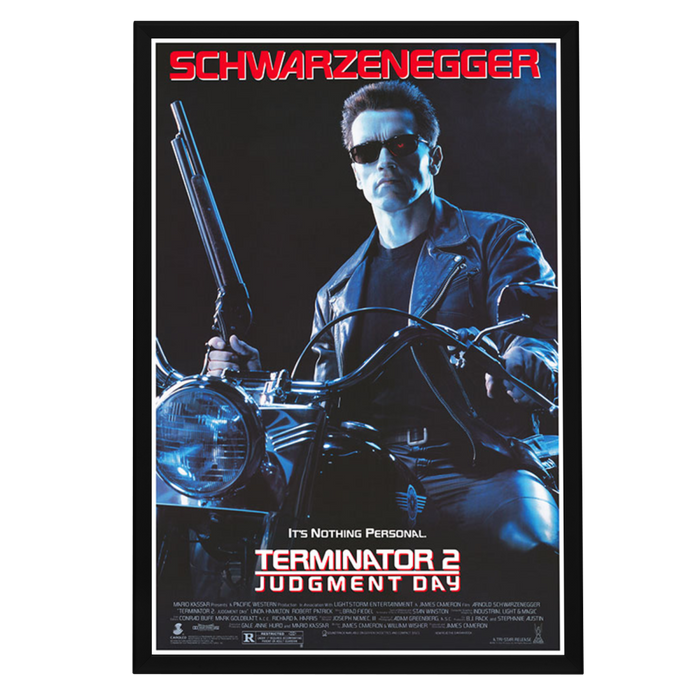 "Terminator 2: Judgment Day" Framed Movie Poster