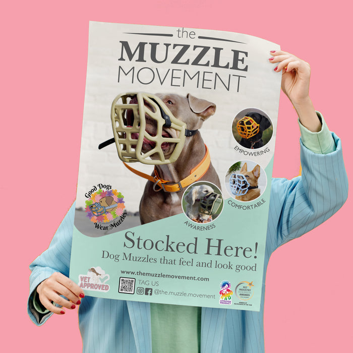 The Muzzle Movement - Stocked Here - Poster