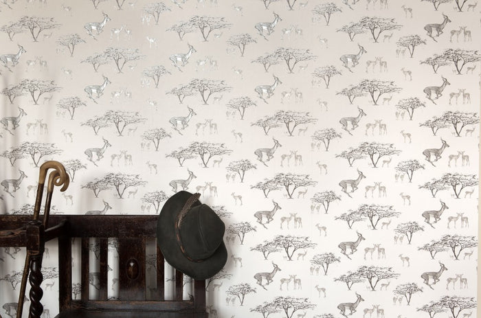 The Tribe JTTR01 Grey Wallcovering
