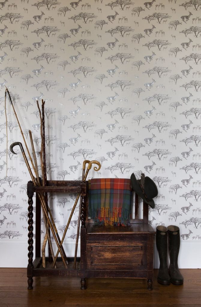 The Tribe JTTR01 Grey Wallcovering