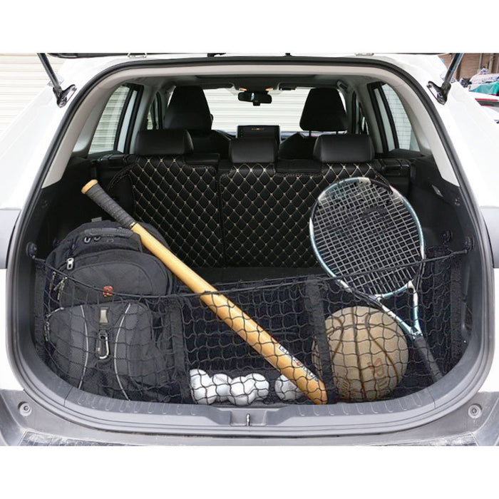 Three-column Luggage Net