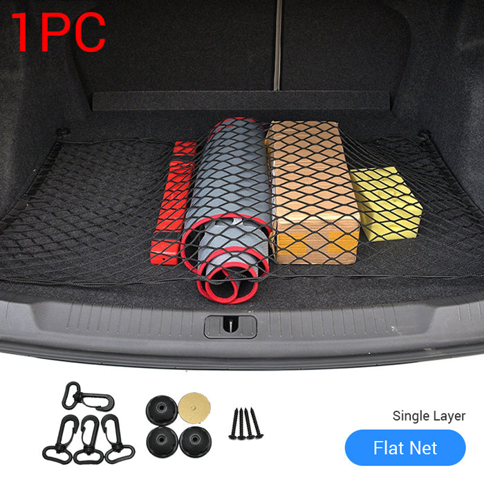 Three-column Luggage Net
