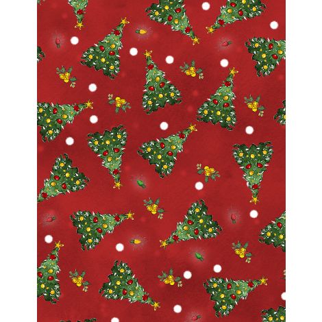 Tossed Trees Red- The Jolly North