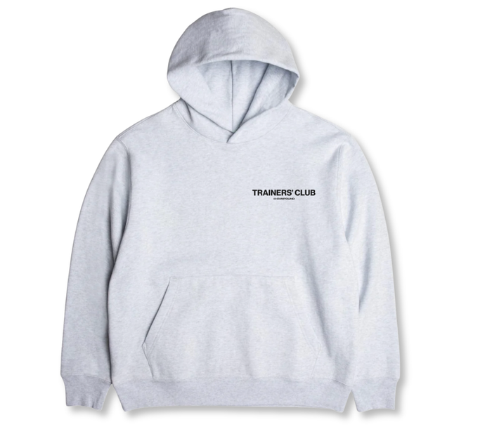 TRAINERS CLUB: HOODIE - GREY