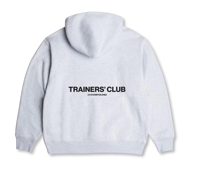 TRAINERS CLUB: HOODIE - GREY