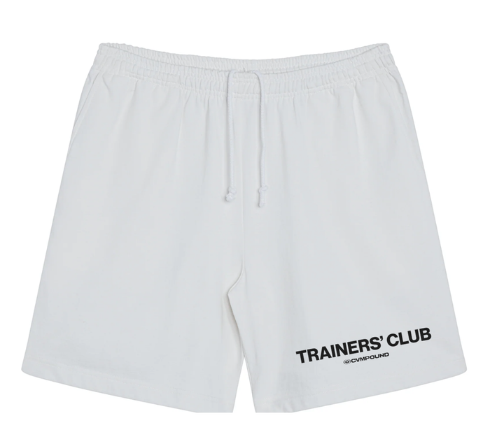 TRAINERS CLUB: SHORTS - WHITE