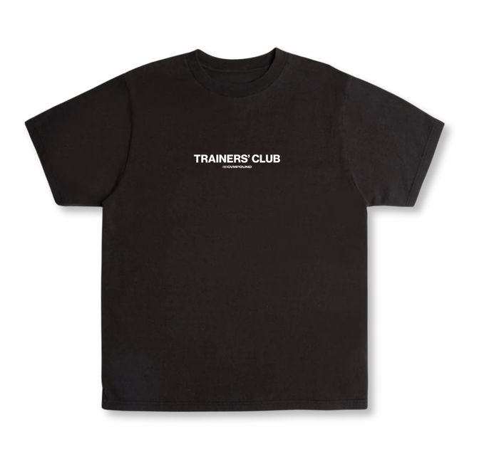 TRAINERS CLUB: TEE - BLACK