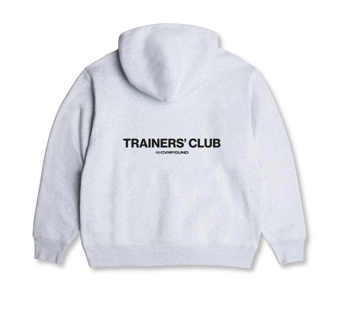 TRAINERS CLUB: ZIP UP - GREY