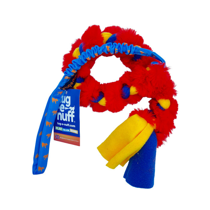Tug-E-Nuff | The Big Twizzler Tough Dog Tug Toy Bungee