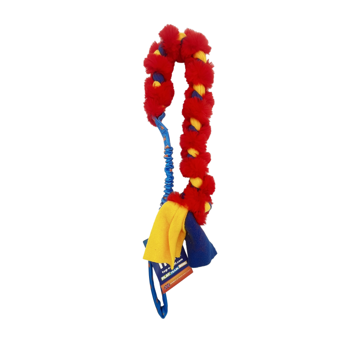 Tug-E-Nuff | The Big Twizzler Tough Dog Tug Toy Bungee