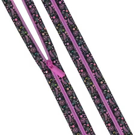 Tula Pink Prince Charming Deja Vu Collection: 3 Yards of #5 Zippers Dandelion