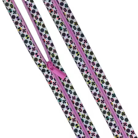 Tula Pink Prince Charming Deja Vu Collection: 3 Yards of #5 Zippers Taffy