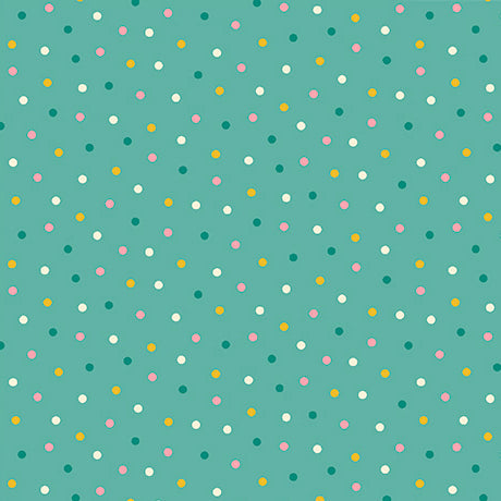 Turquoise Dot- Flora & the Fox