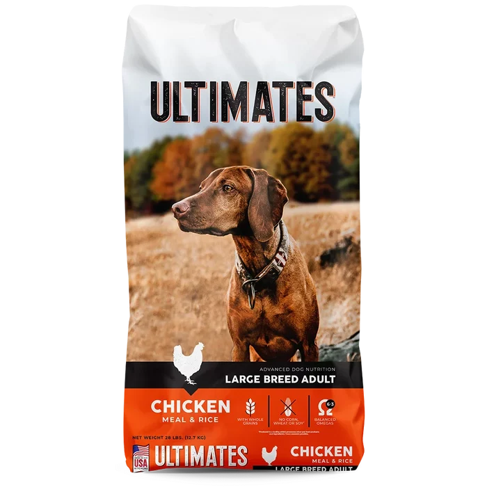 Ultimates Chicken Meal & Rice For Large Breed Adult Dogs