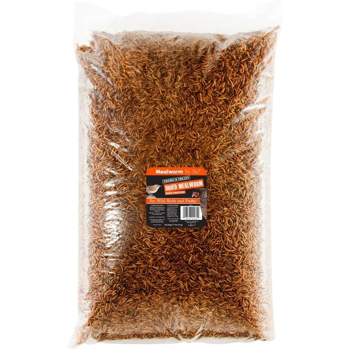 Unipet Mealworm To Go Premium Dried Mealworms