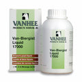 A bottle and box of Van-Biergist Liquid 17000 by Vanhee, a product for pigeon care.
