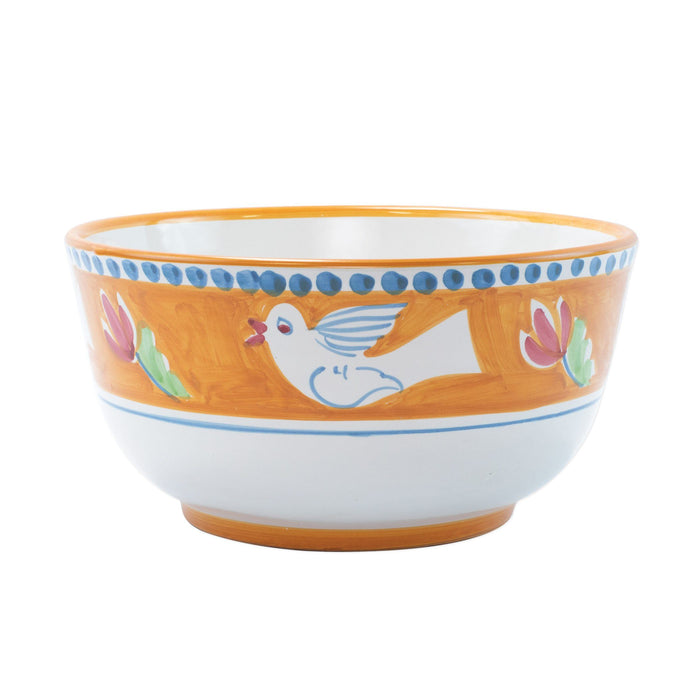 Vietri Campagna Uccello Deep Serving Bowl Dinnerware Vietri
