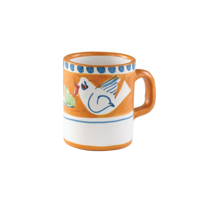 Vietri Campagna Uccello Mug Dinnerware Vietri
