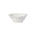 Vietri Incanto Stone White Baroque Cereal Bowl Dinnerware Vietri