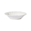 Vietri Incanto Stone White Ruffle Pasta Bowl Dinnerware Vietri