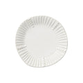 Vietri Incanto Stone White Stripe Salad Plate Dinnerware Vietri