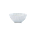 Vietri Incanto Stone White Stripe Small Bowl Dinnerware Vietri