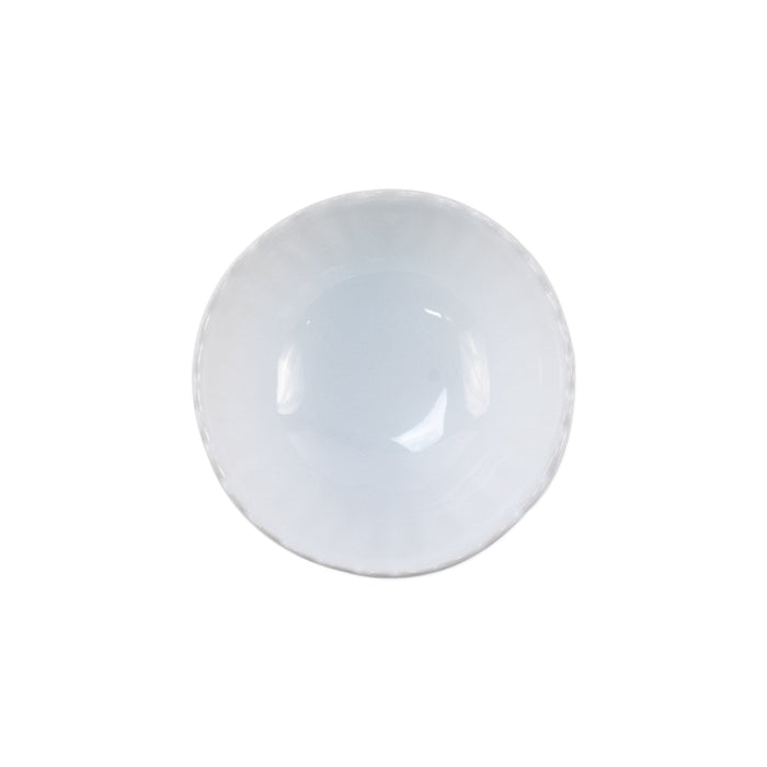 Vietri Incanto Stone White Stripe Small Bowl Dinnerware Vietri