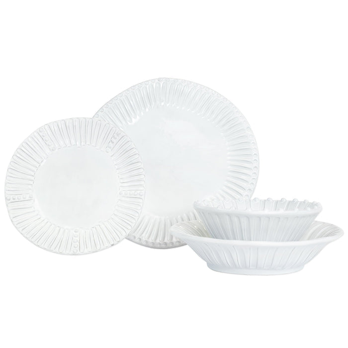 Vietri Incanto Stripe Four-Piece Place Setting Dinnerware Vietri