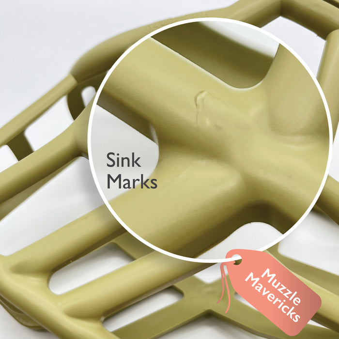 Visual Defect Dog Muzzles | Ready to Ship | Cosmetic Defects
