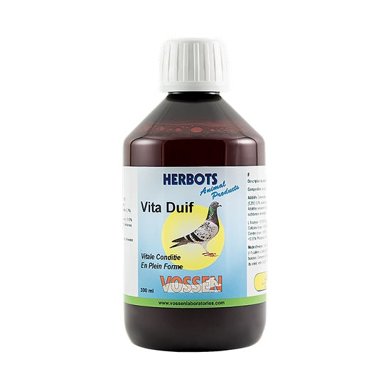 bottle of Vita Duif (Herbots) Liquid Bird Supplements