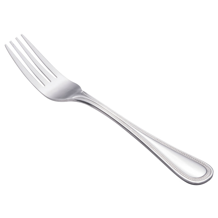 Walco 27051 Colgate 8 1/8" 18/0 Stainless Steel Heavy Weight European Table Fork - 12/Pack