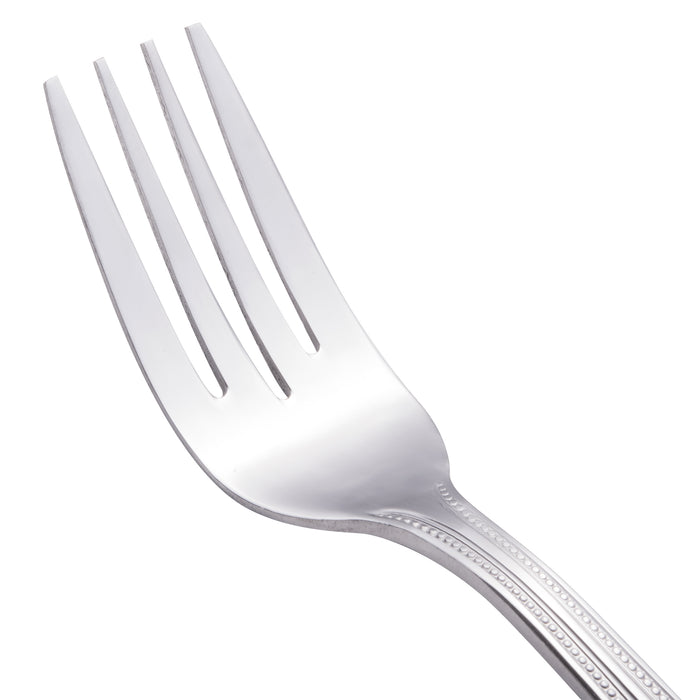 Walco 2706 Colgate 6 1/2" 18/0 Stainless Steel Heavy Weight Salad Fork - 12/Pack