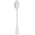 Walco 9204 Classic Bead 7 1/4" 18/10 Stainless Steel Extra Heavy Weight Iced Tea Spoon - 12/Pack