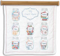 WALL QUILT MASON JARS