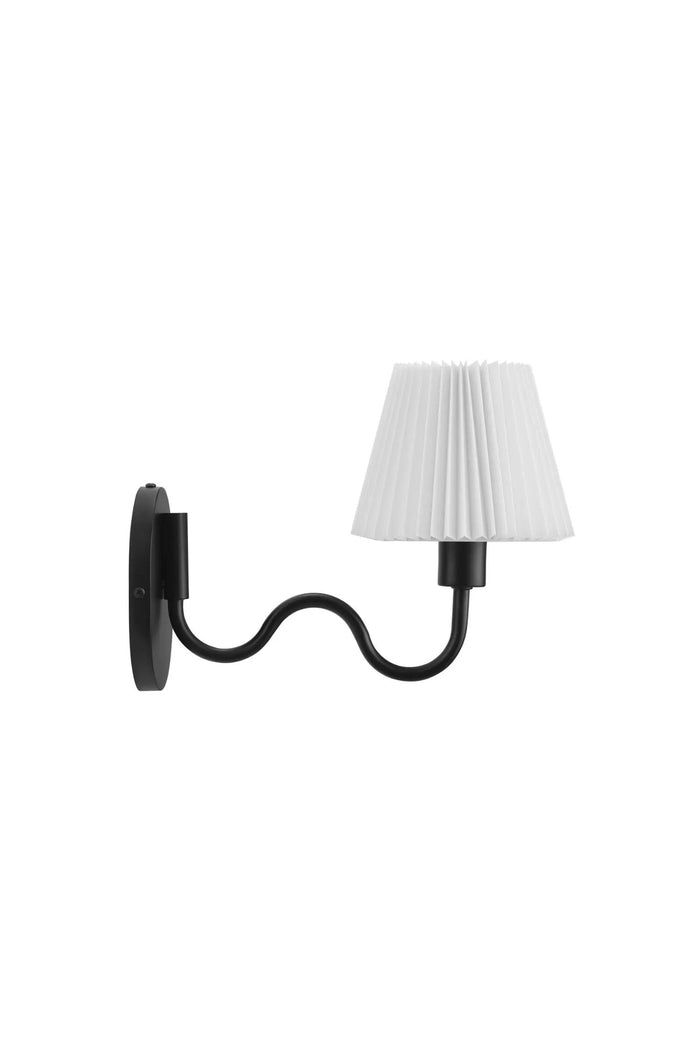 Wave Squiggle Arm Wall Sconce