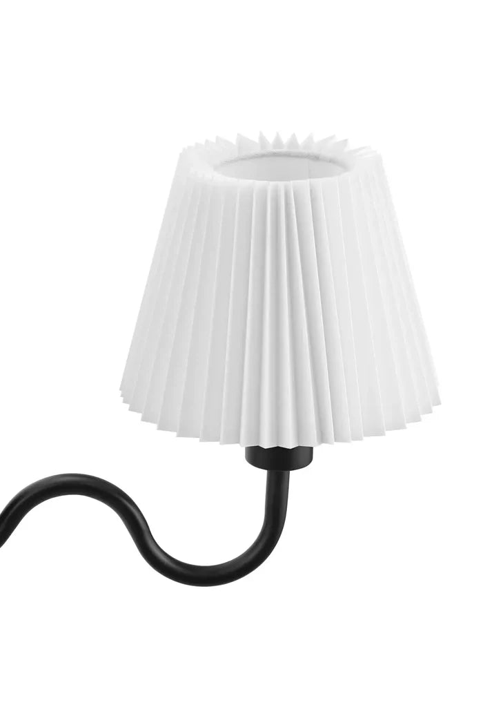 Wave Squiggle Arm Wall Sconce