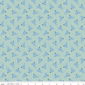 Whales Powder Flannel- I Love You to the Moon