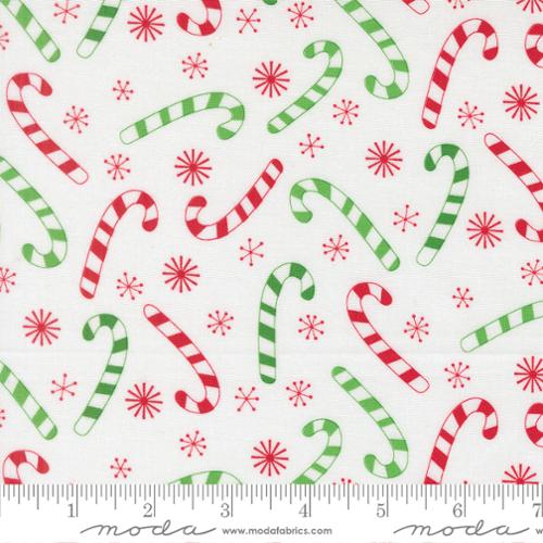 White Candy Cane- Snow Time