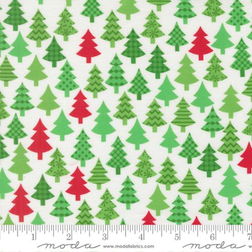 White Christmas Trees- Snow Time