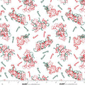 White/Red Peppermint Tigers- Christmas at Pooh Corner