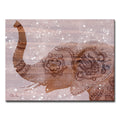'Wild Zen No. 1' Inspirational Canvas Art